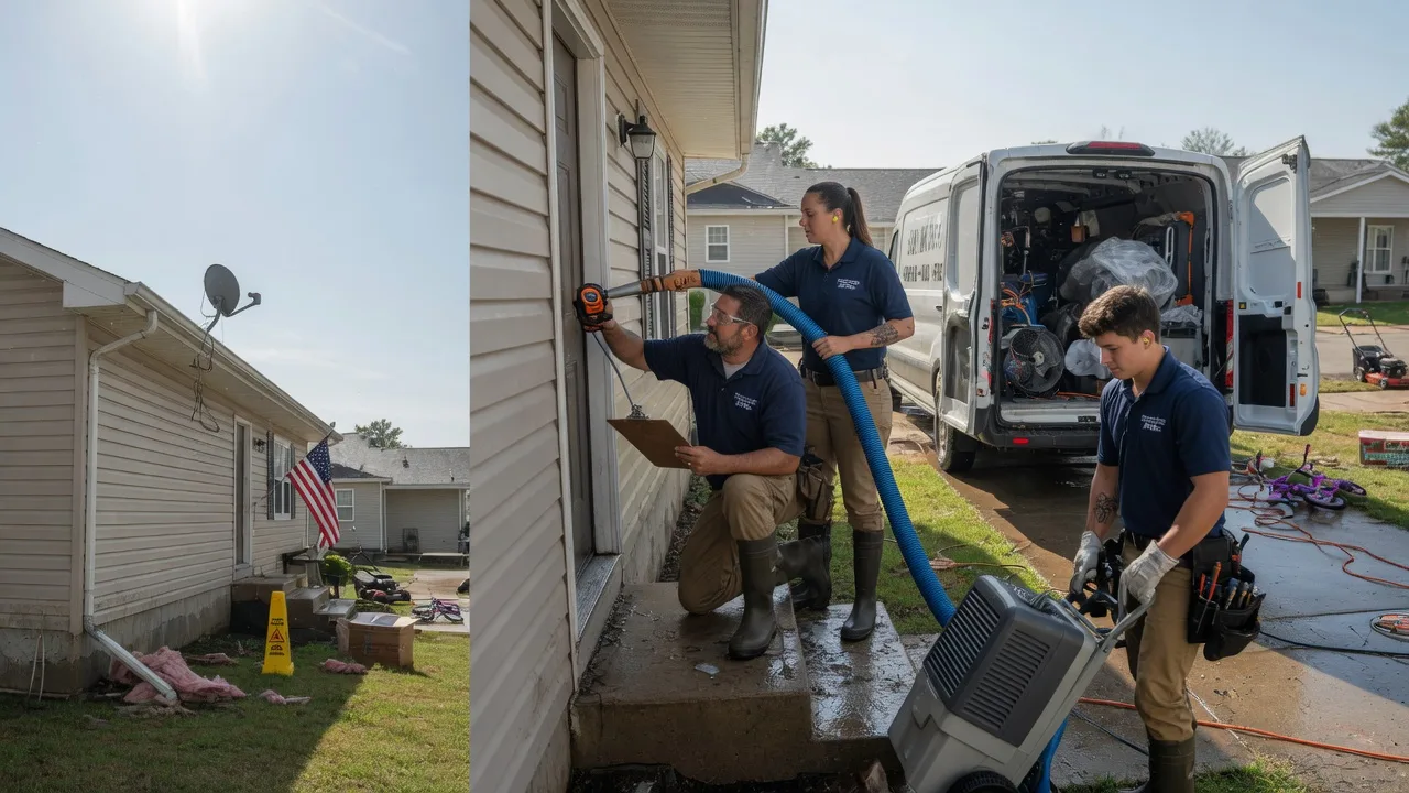 Ceiling Water Damage Restoration in Okahumpka, FL near me